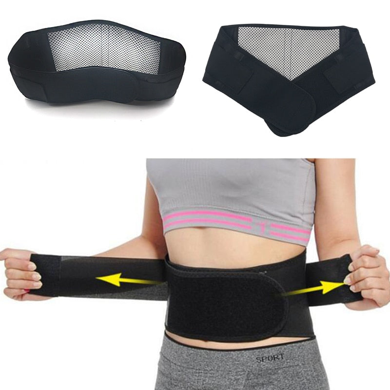 Cinto Turmalina Belt - Terapia Magnética de Auto-Aquecimento para Dores, Hérnia de Disco.