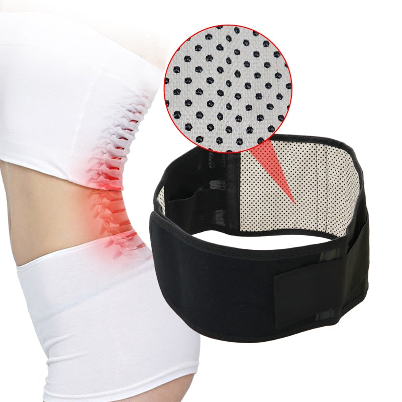 Cinto Turmalina Belt - Terapia Magnética de Auto-Aquecimento para Dores, Hérnia de Disco.